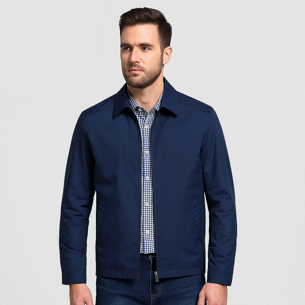 Men's Transitional Jacket – Lightweight Breathable Modern-Cut Coat