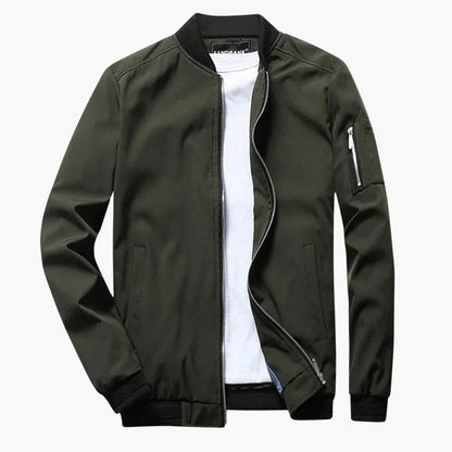 NorthVale London men's slim-fit lightweight bomber jacket for spring and summer