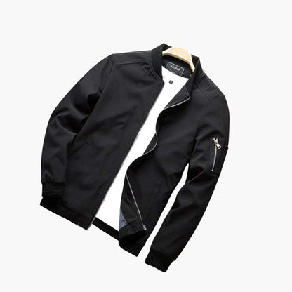 Men's Slim-Fit Bomber Jacket – Lightweight Spring Summer Coat