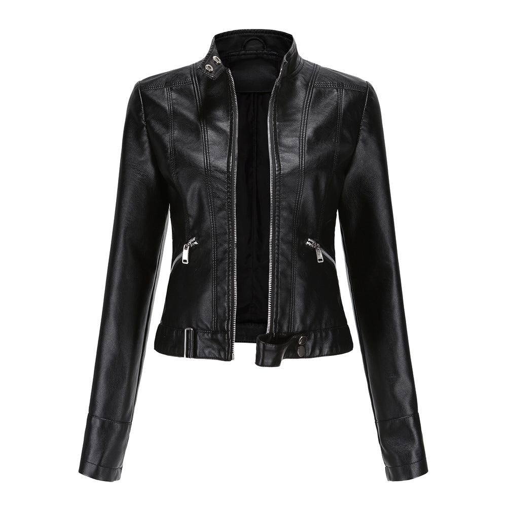 Women's Faux Leather Jacket