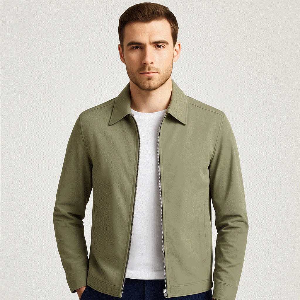 Men's Transitional Jacket – Lightweight Breathable Modern-Cut Coat