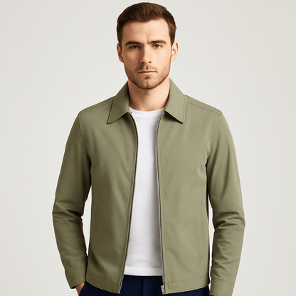 Men's Transitional Jacket – Lightweight Breathable Modern-Cut Coat
