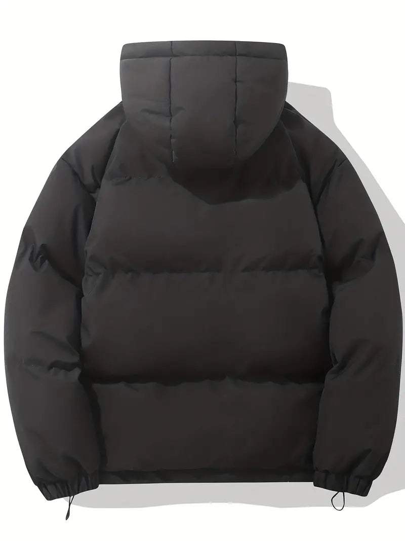 Women's Hooded Winter Jacket – Warm Padded Classic Coat with Hood