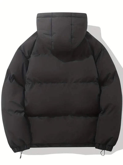Women's Hooded Winter Jacket – Warm Padded Classic Coat with Hood