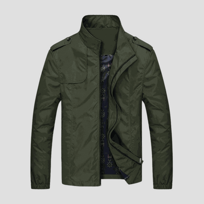 NorthVale London Men's Cargo Jacket lightweight multi-pocket utility coat
