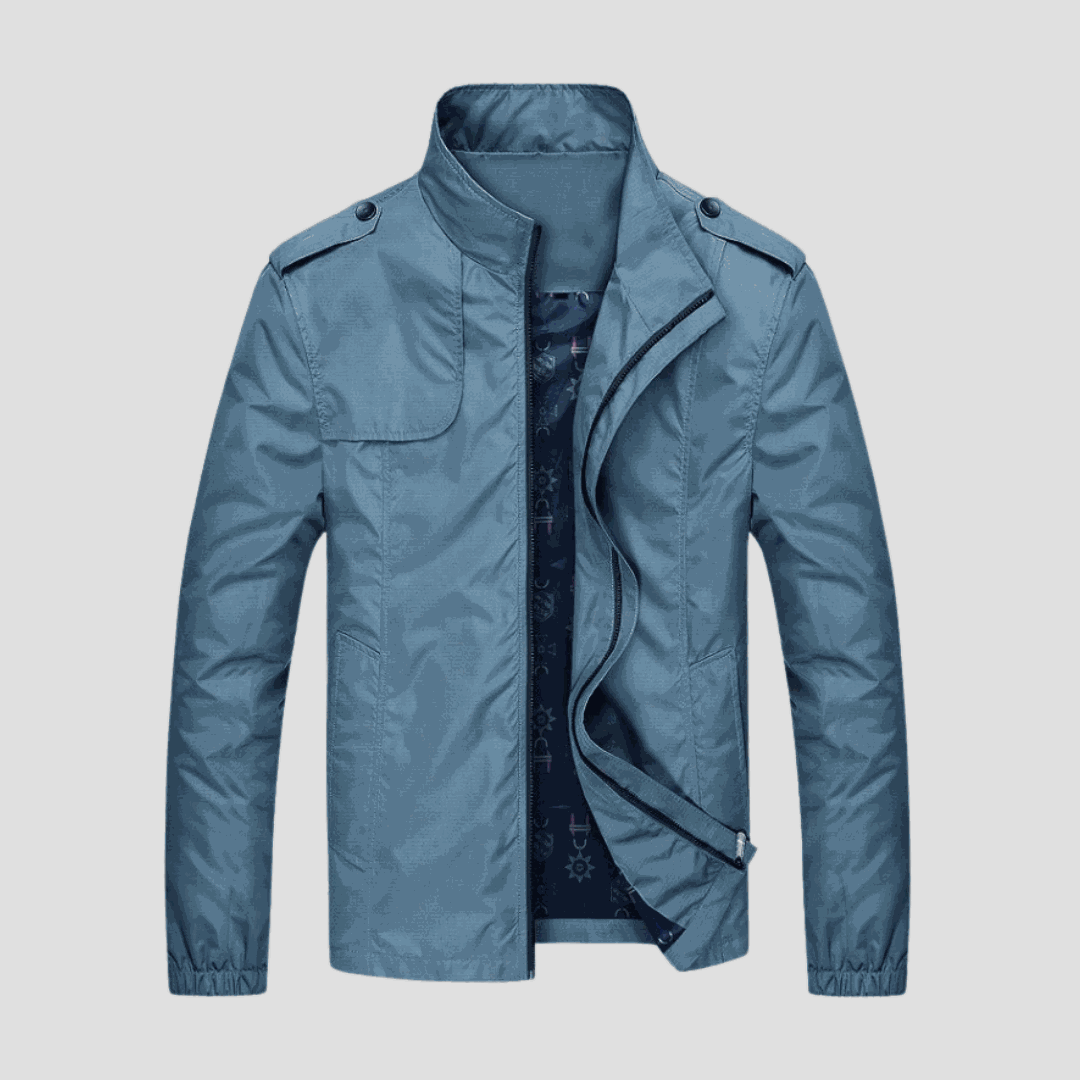 Men's Cargo Jacket – Lightweight Durable Multi-Pocket Utility Coat