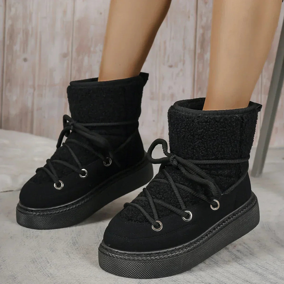 Women's Lace-Up Ankle Boots