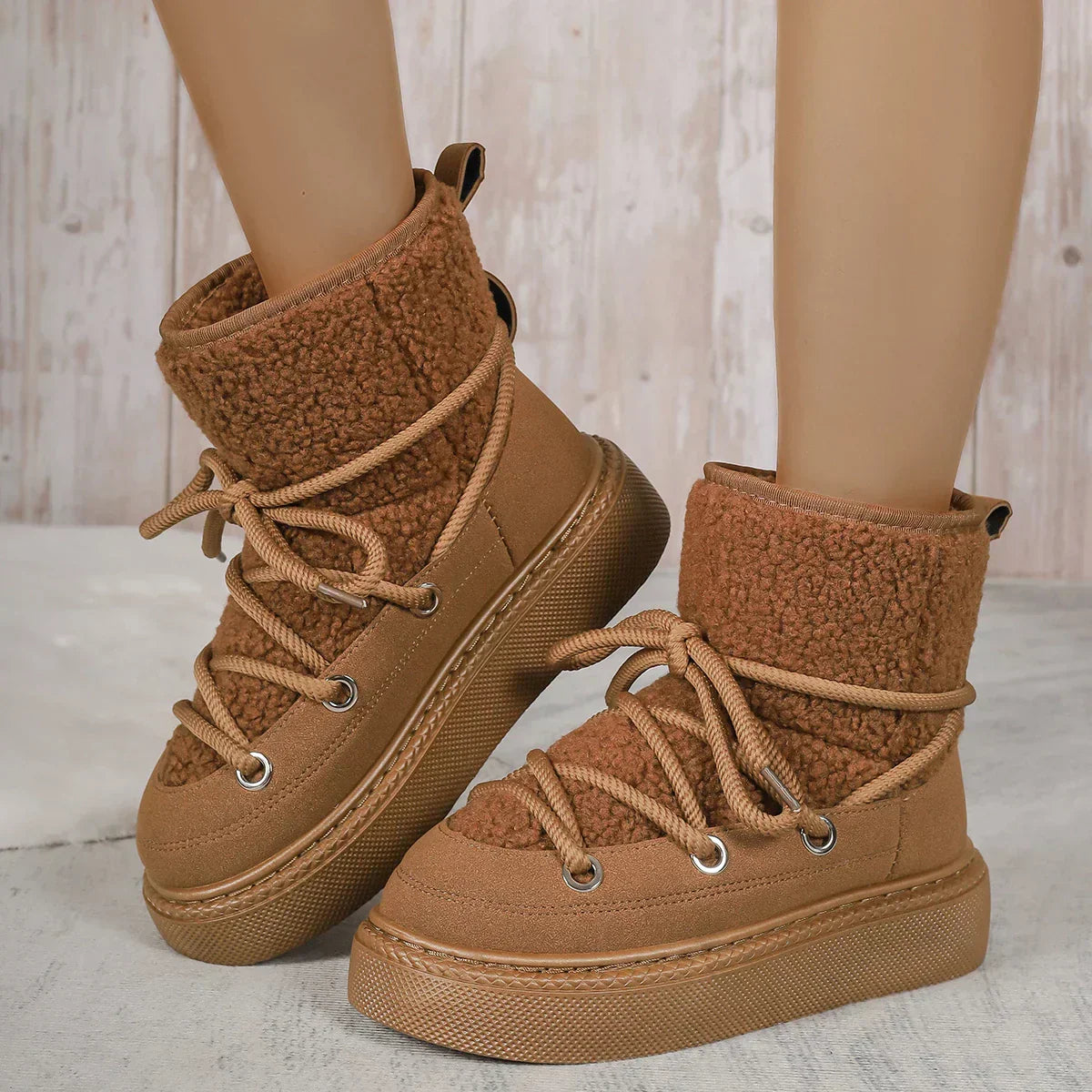 Women's Lace-Up Ankle Boots