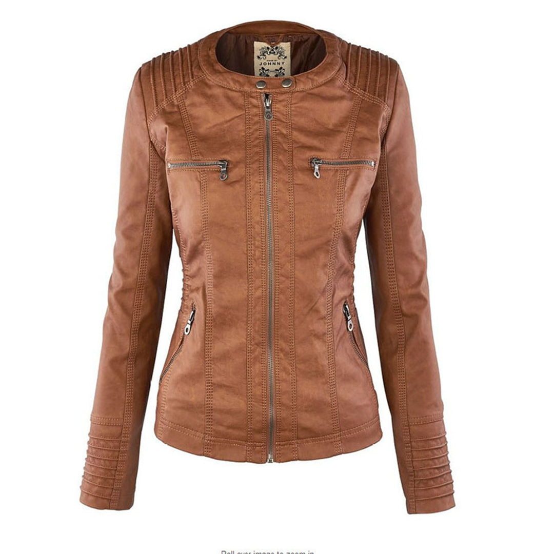Water-Repellent Hooded Jacket for Women