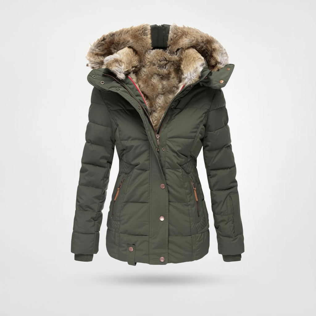 Fleece-Lined Winter Jacket