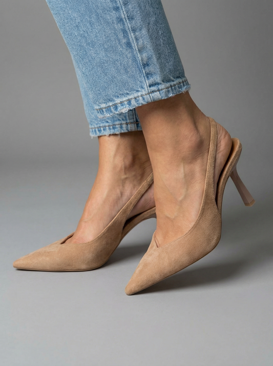 Essenziale Nude – slingback pro každodenní nošení