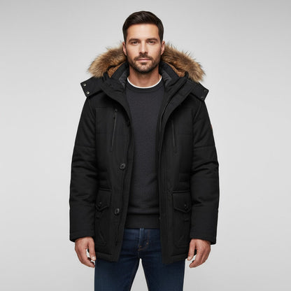 Women's Faux-Fur Parka Coat