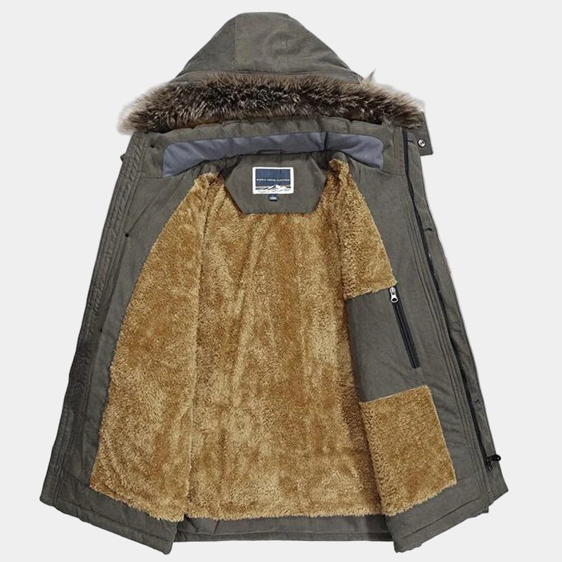 Women's Faux-Fur Parka Coat
