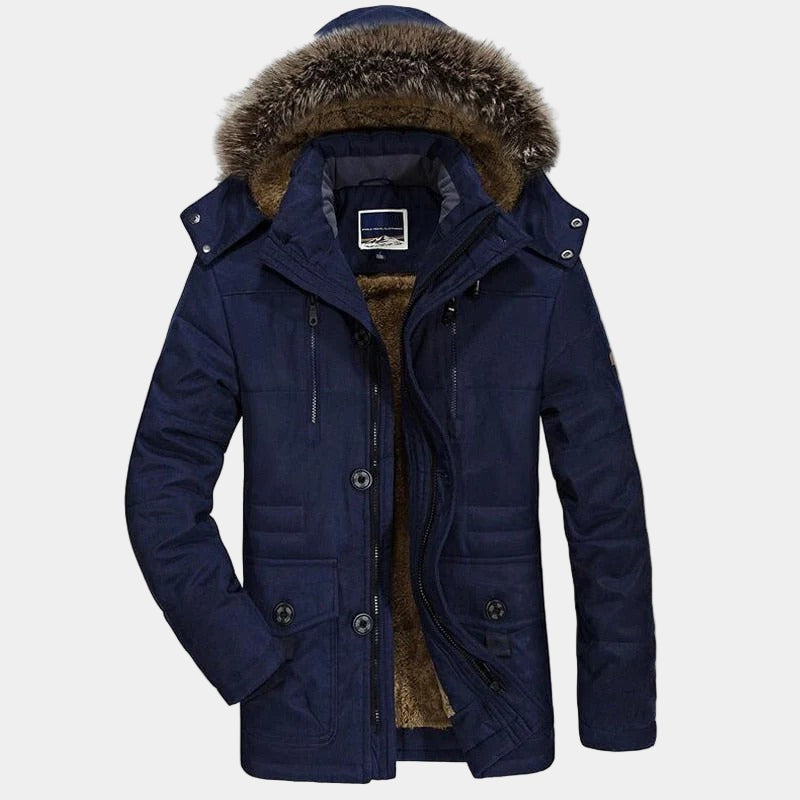 Women's Faux-Fur Parka Coat