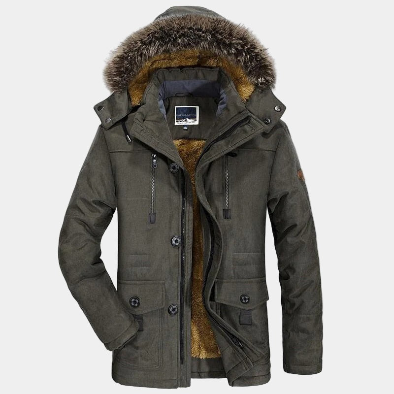 Women's Faux-Fur Parka Coat