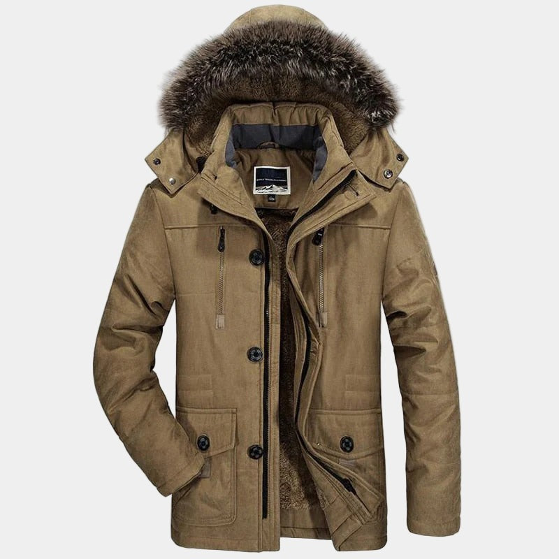 Women's Faux-Fur Parka Coat