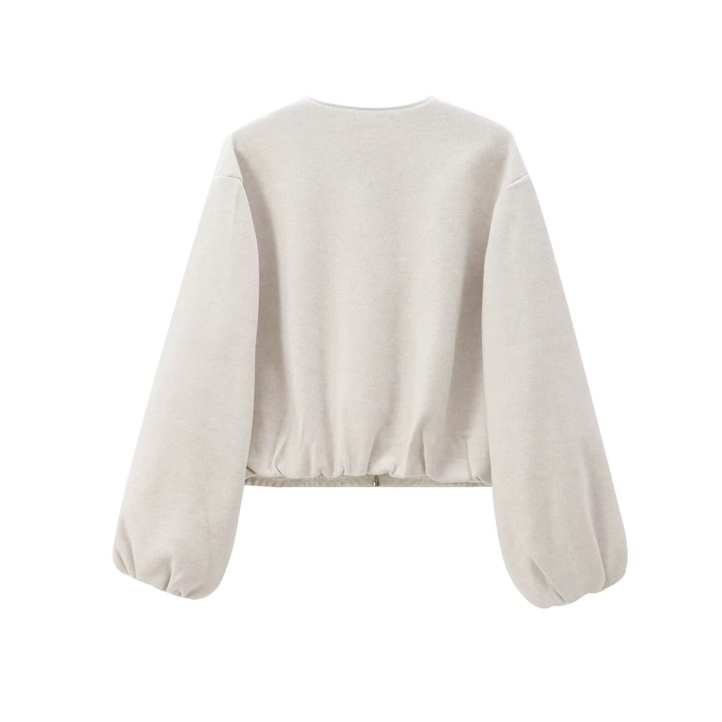 Women's Soft Fleece Bomber Jacket – Nora