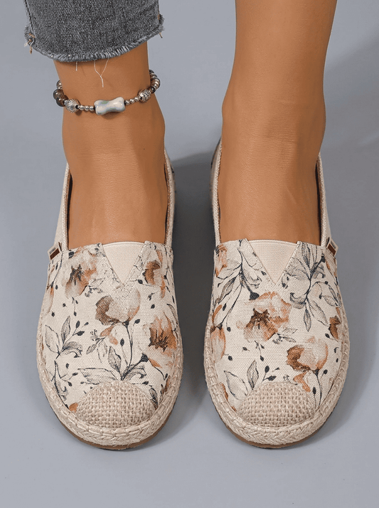 Amelia | Women’s Floral Espadrille Shoes