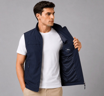 Men's Hiking Gilet – Breathable Quick-Dry Lightweight Outdoor Bodywarmer