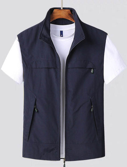 NorthVale London men’s lightweight quick-dry hiking gilet for outdoor layering
